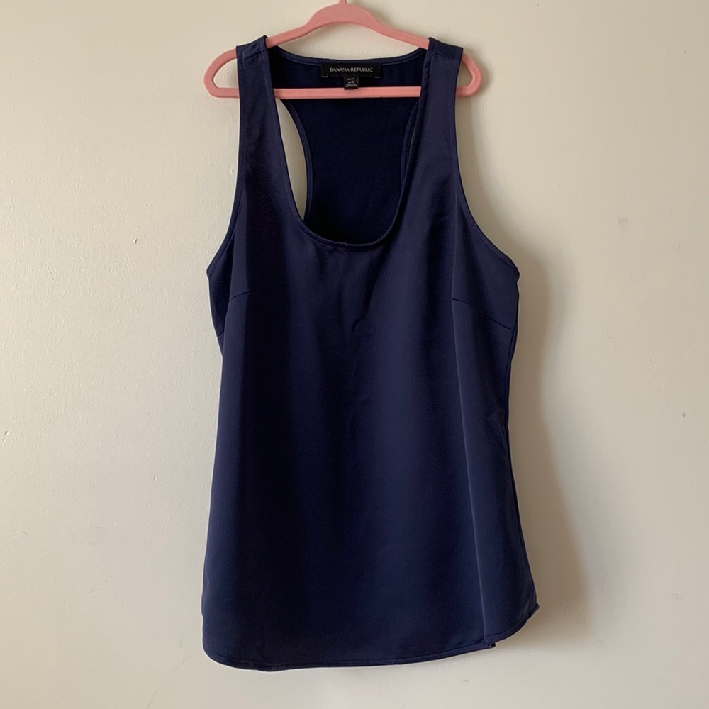 SOLD| NWOT: BANANA REPUBLIC Navy blue work tank